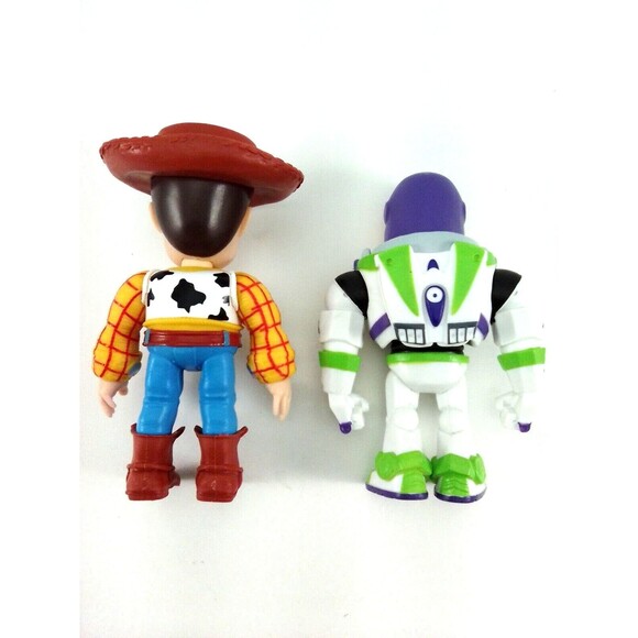COPY - 2 Action Figures Buzz Lightyear & Sheriff Woody From Toy Story - Picture 2 of 7